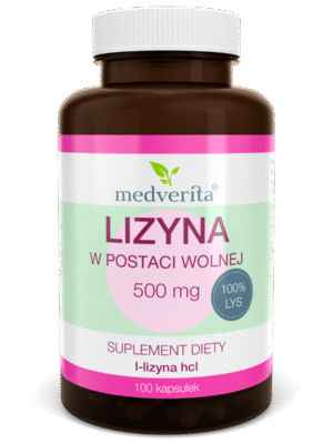 Lizyna 500mg 100kap. Medverita