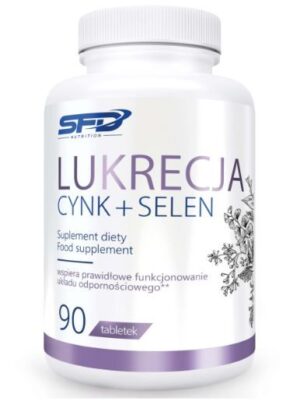 Lukrecja Cynk + Selen 90 tabletek SFD