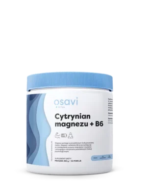 Cytrynian magnezu + B6 proszek 250 gramów Osavi