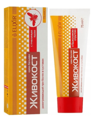 Żywokost z jadem pszczelim 75ml  Remedium Natura