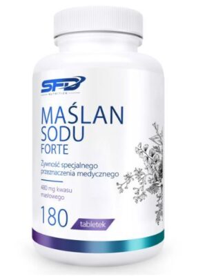 Maślan sodu forte 180 tabletek SFD