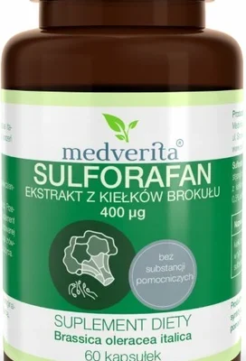 Sulforafan 400mg 60kap. Medverita