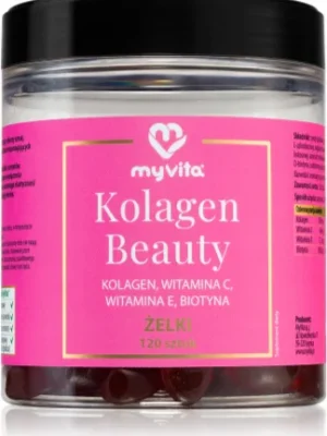 ŻELKI NATURALNE KOLAGEN BEAUTY MyVita 60 sztuk.