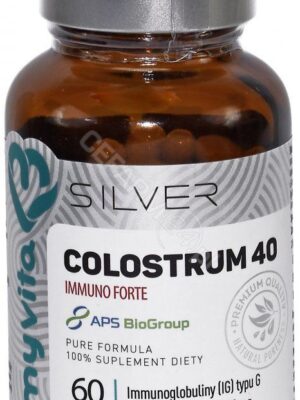 Colostrum 40 immuno forte silver pure 100 % 60 kap. MyVita