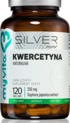 Kwercetyna naturalna 250mg silver pure 100 % 120kap MyVita