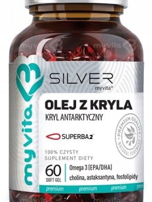 Olej z kryla silver pure 100% 60kap. MyVita