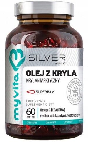 myvita-silver-pure-100-olej-z-kryla-60-kapsulek.jpg Olej z kryla silver pure 100% 60kap. MyVita