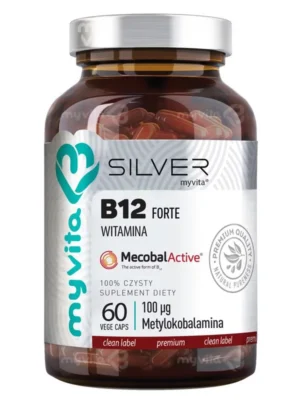 Witamina B12 forte 100 mcg silver pure 100% 60kap. MyVita