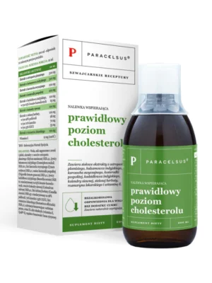 Paracelsus nalewka wspierająca prawidłowy poziom cholesterolu 200ml Aura Herbals