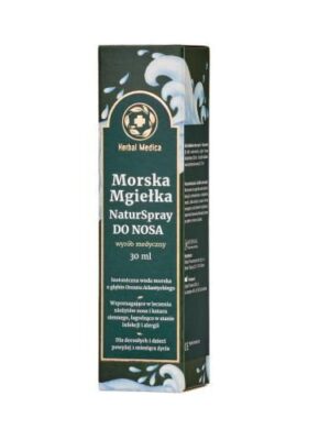 Morska mgiełka do nosa naturspray 30ml Herbal Monasterium