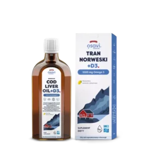 nlx050250pl_norwegian_cod_liver_oil_d3_1000mg_omega_lemon_flavour_250ml__nb_f__1-e1713947597122.webp Tran Norweski + D3, 1000 mg Omega 3, naturalny aromat cytrynowy 250ml Osavi