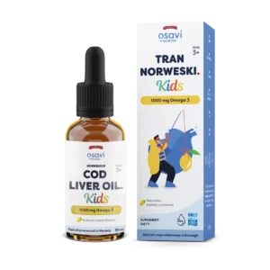 nlx07050pl_norwegian_cod_liver_oil_kids_1000mg_omega_lemon_flavour_50ml_nb_f_.webp Tran Norweski Kids, 1000 mg Omega 3, naturalny aromat cytrynowy 50 ml Osavi