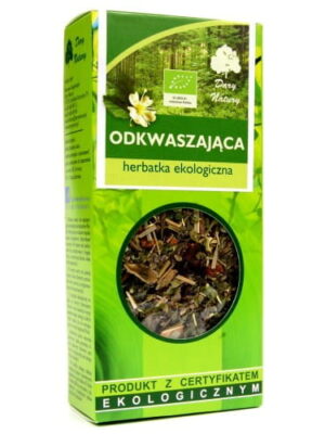 Odkwaszająca herbatka eko 50g Dary Natury