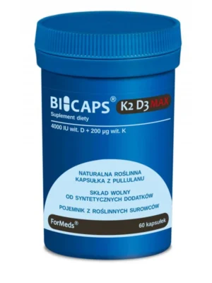 Bicaps K2+D3 4000IU MAX 60kap. Formeds