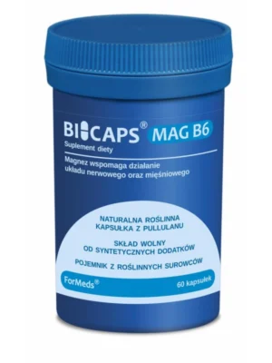 Mag B6 (cytrynian magnezu+ witamina B6) 60kap. Formeds