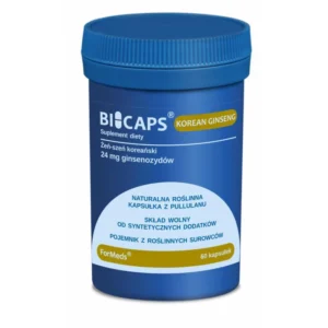 original_1684229764korean-jpg.webp Bicaps Korean Ginseng (żeń-szeń koreański) 60kap. Formeds