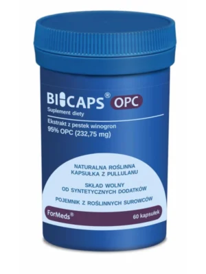 Bicaps OPC (ekstrakt z pestek winogron) 60kap. Formeds