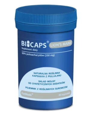 Bicaps Lion’s mane soplówka jeżowata 60kap. Formeds