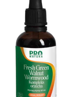 Green walnut extract (kompleks orzecha) 60ml NOW