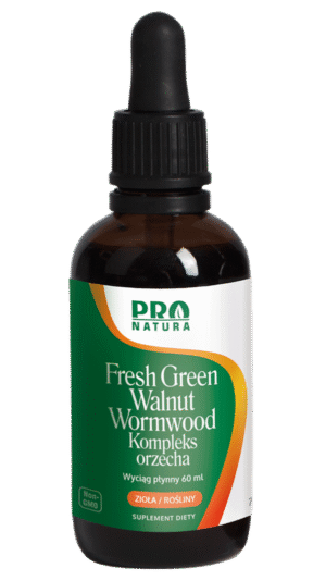 orzech.png Green walnut extract (kompleks orzecha) 60ml NOW
