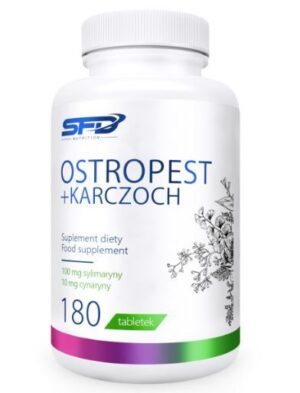 ostropest.jpg Ostropest + Karczoch 180 tabletek SFD