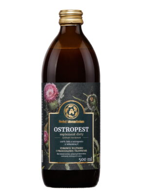 Ostropest sok 100% 500 ml Herbal Monasterium