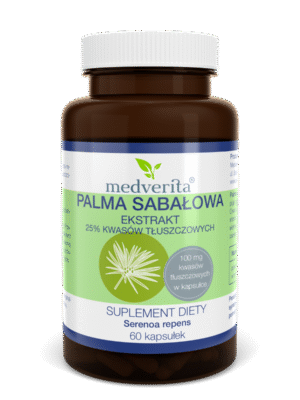 Palma sabałowa ekstrakt 400mg 60kap. Medverita