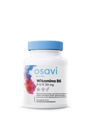 Witamina B6, P-5-P 30 mg 60 kap. Osavi