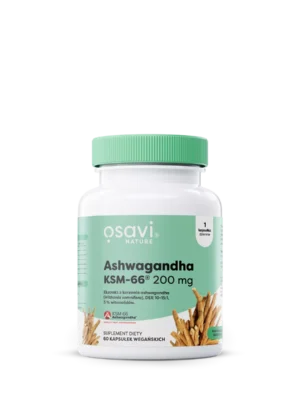 Ashwagandha KSM-66® 200 mg 60 kap. Osavi