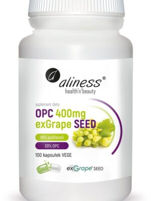 OPC exGrapeSeeds 400 mg 100 kaps. Vege Aliness