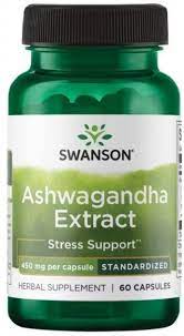 Ashwagandha extract 450mg 60kap Swanson