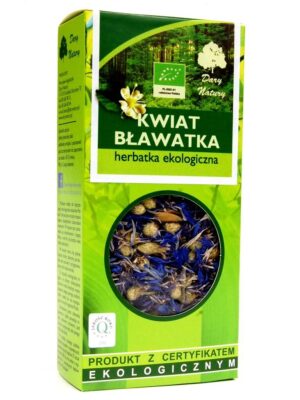 Bławatek kwiat eko 25g Dary Natury