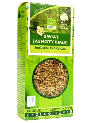 Jasnota biała kwiat eko 25g Dary Natury