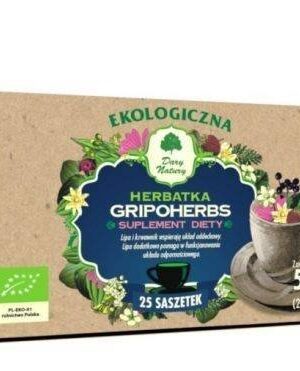 Gripoherbs herbatka EKO fix 25x2g Dary Natury