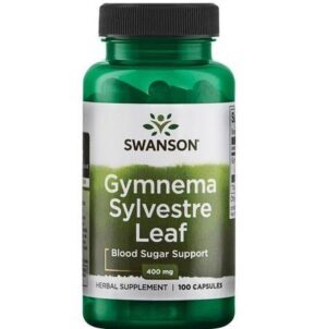 pol_pl_GYMNEMA-SYLVESTRE-400-MG-100-K-SWANSON-1089_1.jpg Gurmar 400mg 100kap. Swanson