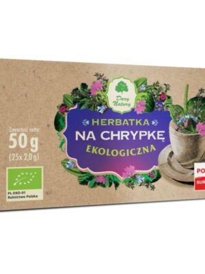 Na chrypkę herbatka EKO fix 25x2g Dary Natury