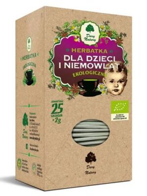 Dla dzieci i niemowląt herbatka EKO fix 25x2g Dary Natury