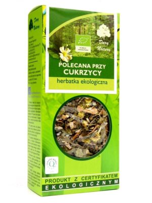 Polecana przy cukrzycy herbatka eko 50g Dary Natury