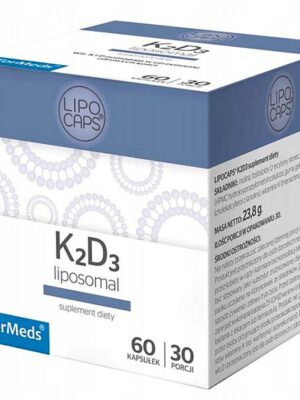 Lipocaps K2D3 liposomalna 60kap. Formeds
