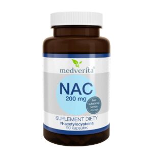 NAC (N-acetylocysteina) 200mg 90kap. Medverita