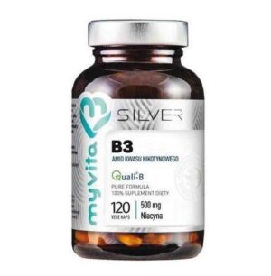 pol_pl_MyVita-Silver-Pure-100-Witamina-B3-500mg-amid-kwasu-nikotynowego-120-kaps-26081_1.jpg Witamina B3 500 mg (amid kwasu nikotynowego) silver pure 100% 120kap. MyVita