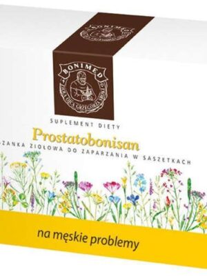 Prostatobonisan dla zdrowia prostaty zioła Ojca Grzegorza w saszetkach po 5g Bonimed