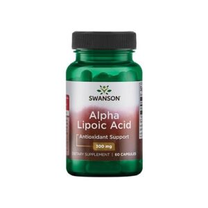 pol_pl_SWANSON-Alpha-Lipoic-Acid-300mg-60caps-28511_1.jpg Kwas alfa liponowy 300mg 60kap. Swanson