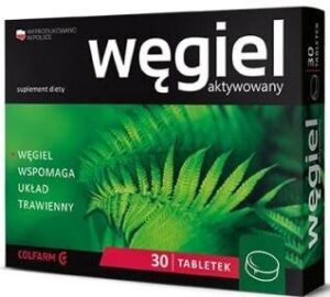 pol_pl_Wegiel-aktywowany-tabl-30-tabl-5404_1.jpg Węgiel aktywowany 30tab. Colfarm