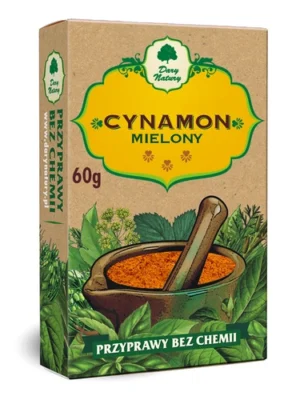 Cynamon mielony 60g Dary Natury