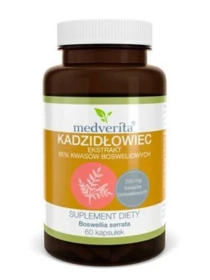 Kadzidłowiec boswelia 200mg 60kap Medverita