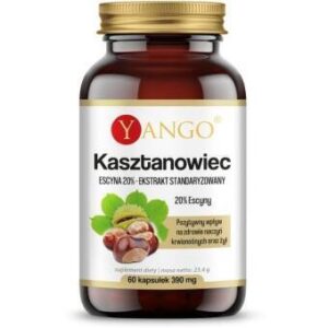 Kasztanowiec ekstrakt 390mg 60 kap Yango
