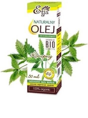Olej konopny bio 50ml Etja