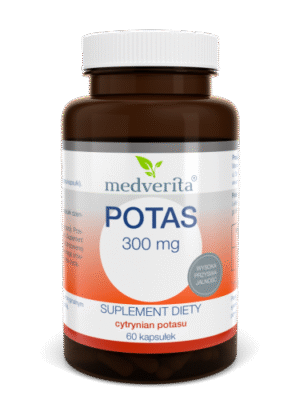 Potas 300mg 60kap. Medverita