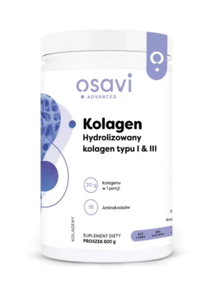 Kolagen typu I & III 600 gramów Osavi